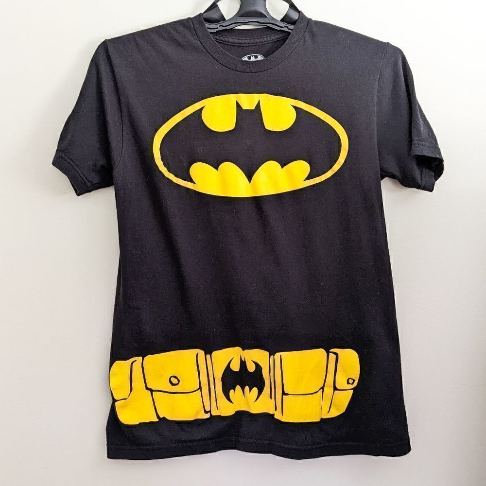 Batman Boys Costume Short Sleeve Tshirt